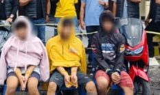 Polsek Matuari Tangkap Tiga Pelaku Curanmor, 13 Motor Digasak di Bitung