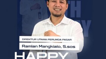 Selamat Ulang Tahun Direktur Utama Perumda Pasar Kota Bitung