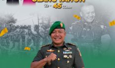 KAPOLRES BITUNG BESERTA STAF DAN BHAYANGKARI UCAPKAN SELAMAT ULANG TAHUN KE-45 UNTUK DANDIM 1310/BITUNG LETKOL INF DEWA MADE DJ