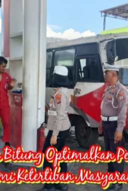 Cegah Penyalahgunaan BBM Subsidi, Satlantas Polres Bitung Lakukan Penertiban Terpadu