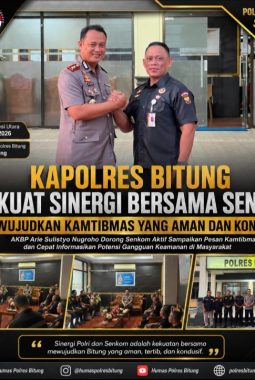 Kapolres Bitung Dorong Senkom Aktif Sampaikan Informasi Kamtibmas Secara Cepat dan Akurat